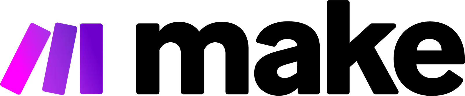 Make.com automation platform logo